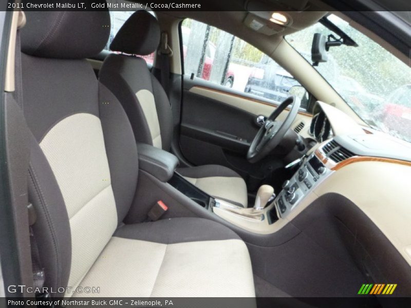 Gold Mist Metallic / Cocoa/Cashmere 2011 Chevrolet Malibu LT