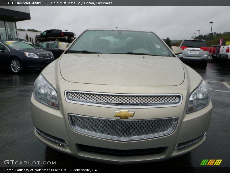 Gold Mist Metallic / Cocoa/Cashmere 2011 Chevrolet Malibu LT