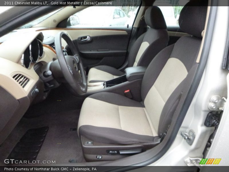  2011 Malibu LT Cocoa/Cashmere Interior