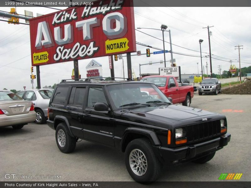 Black / Agate 1999 Jeep Cherokee Limited 4x4