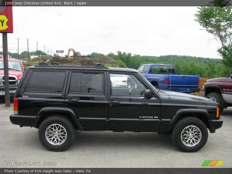 Black / Agate 1999 Jeep Cherokee Limited 4x4