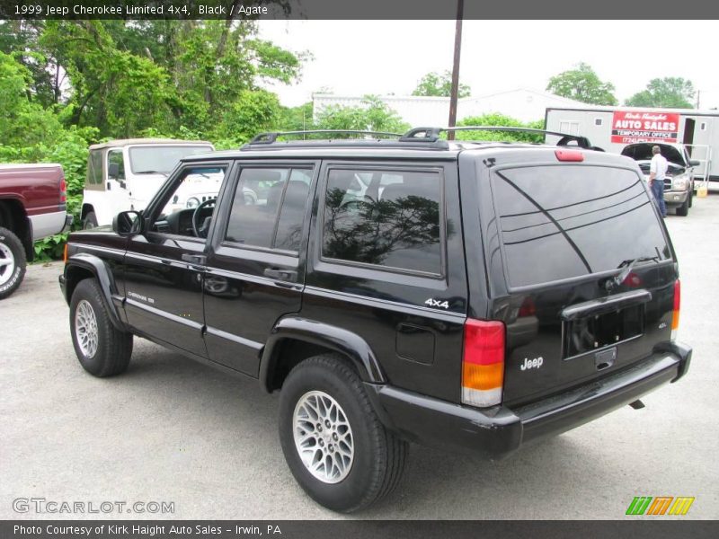 Black / Agate 1999 Jeep Cherokee Limited 4x4