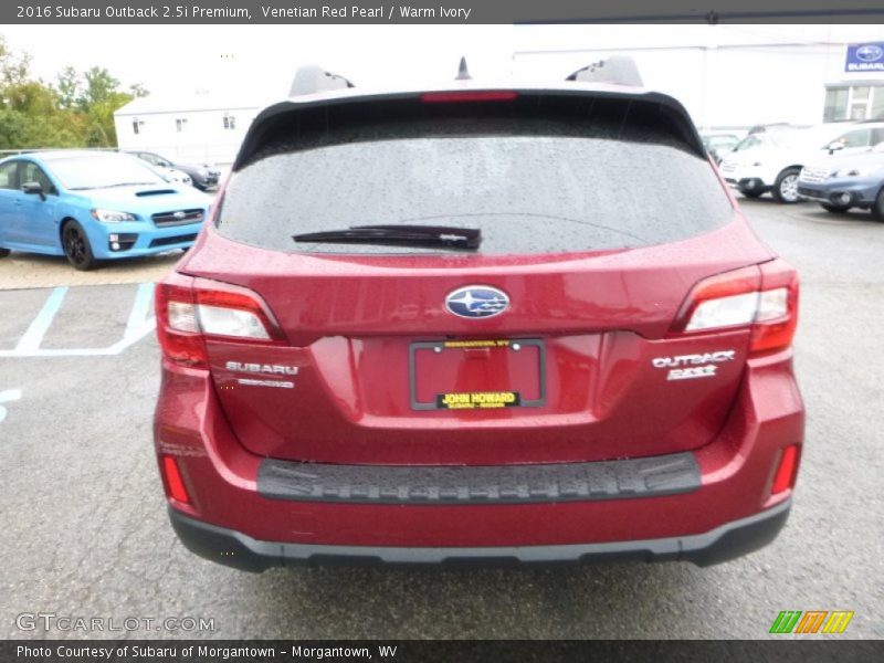 Venetian Red Pearl / Warm Ivory 2016 Subaru Outback 2.5i Premium