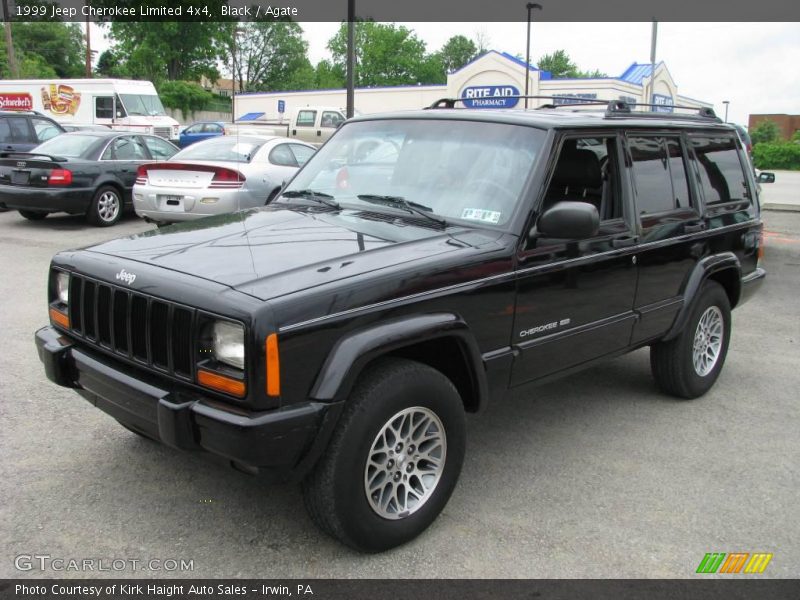 Black / Agate 1999 Jeep Cherokee Limited 4x4