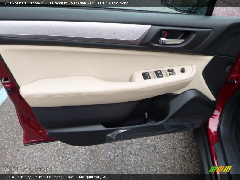 Venetian Red Pearl / Warm Ivory 2016 Subaru Outback 2.5i Premium