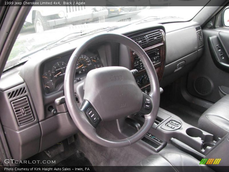 Black / Agate 1999 Jeep Cherokee Limited 4x4
