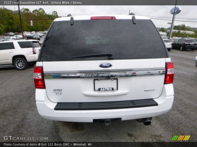 Oxford White / Ebony 2015 Ford Expedition XLT 4x4