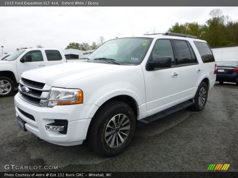 Oxford White / Ebony 2015 Ford Expedition XLT 4x4