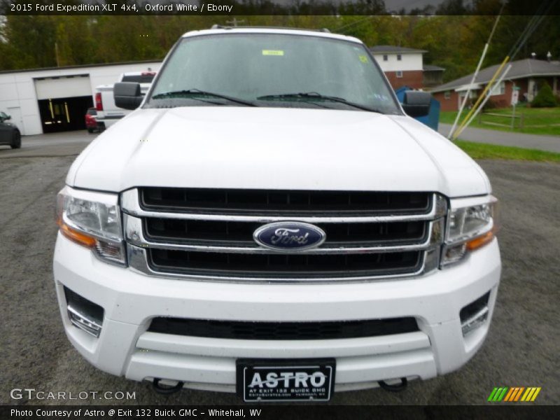 Oxford White / Ebony 2015 Ford Expedition XLT 4x4