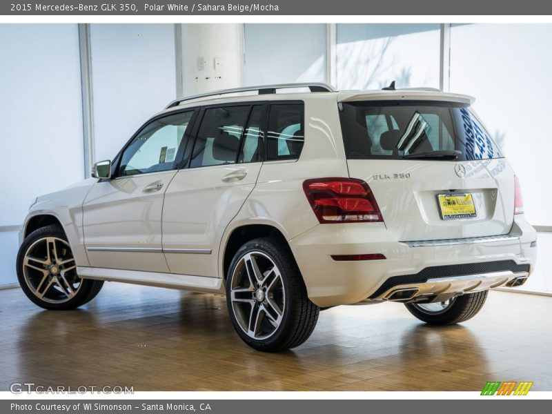 Polar White / Sahara Beige/Mocha 2015 Mercedes-Benz GLK 350