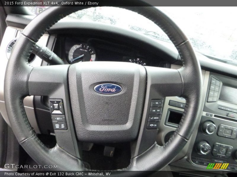 Oxford White / Ebony 2015 Ford Expedition XLT 4x4