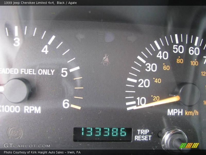 Black / Agate 1999 Jeep Cherokee Limited 4x4