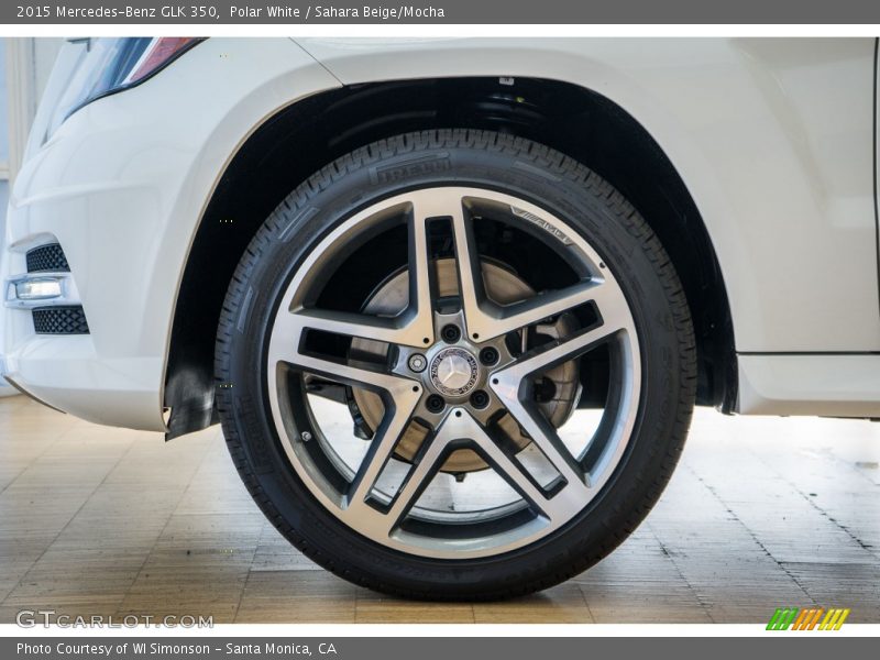 Polar White / Sahara Beige/Mocha 2015 Mercedes-Benz GLK 350