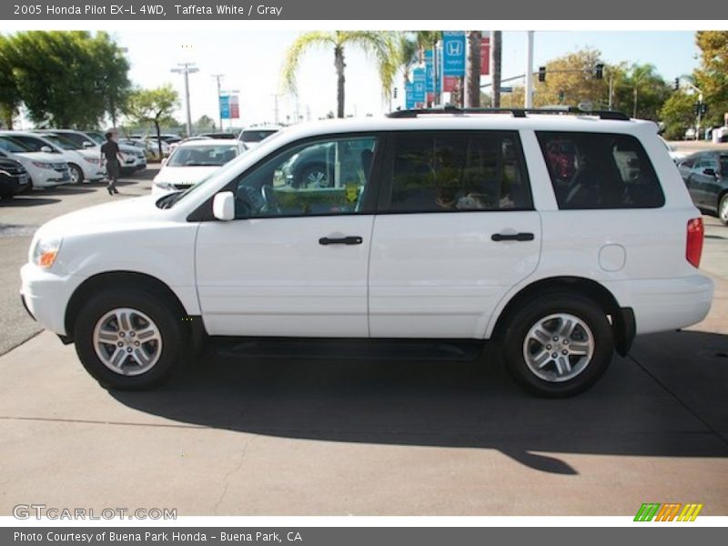 Taffeta White / Gray 2005 Honda Pilot EX-L 4WD