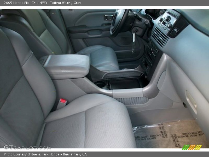 Taffeta White / Gray 2005 Honda Pilot EX-L 4WD