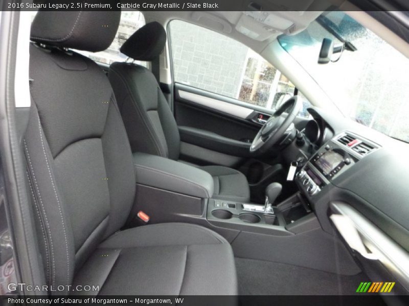 Carbide Gray Metallic / Slate Black 2016 Subaru Legacy 2.5i Premium
