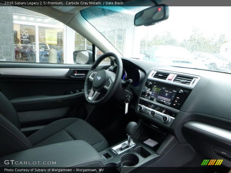 Carbide Gray Metallic / Slate Black 2016 Subaru Legacy 2.5i Premium