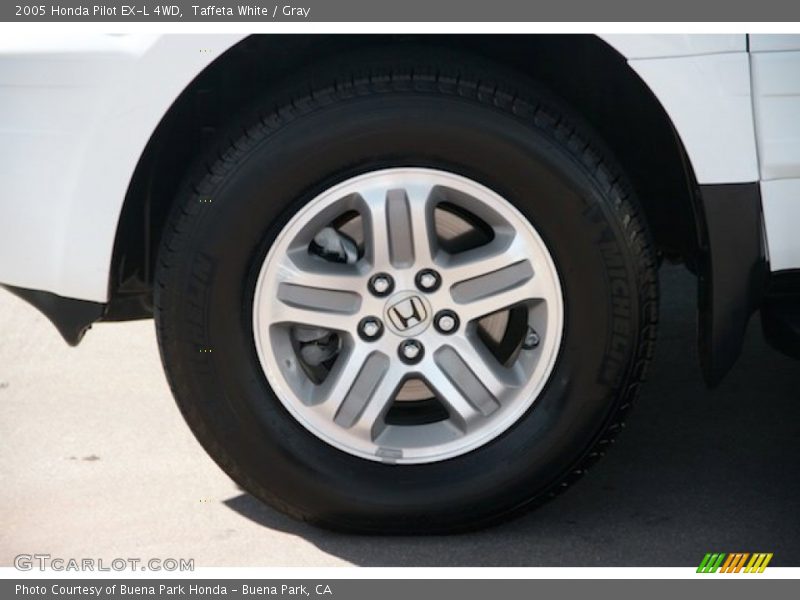 Taffeta White / Gray 2005 Honda Pilot EX-L 4WD