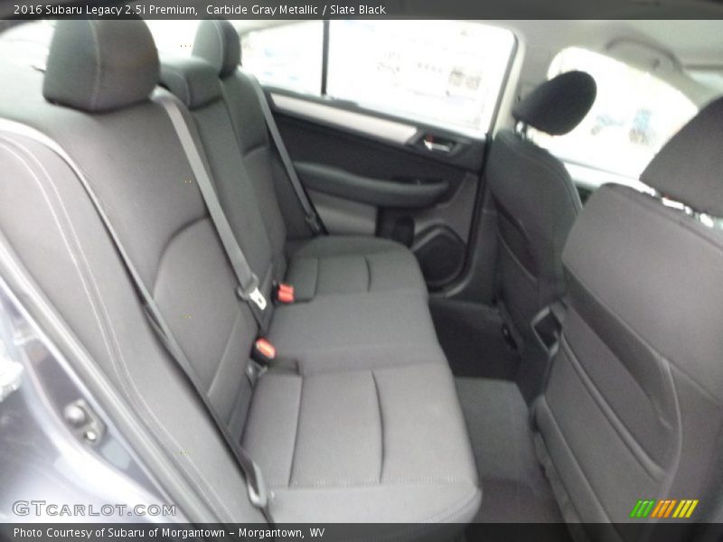 Carbide Gray Metallic / Slate Black 2016 Subaru Legacy 2.5i Premium