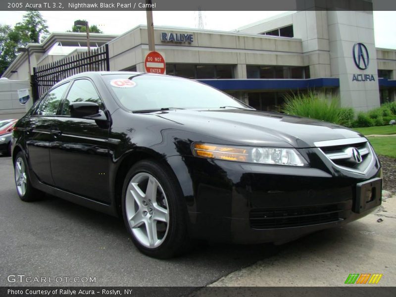Nighthawk Black Pearl / Camel 2005 Acura TL 3.2