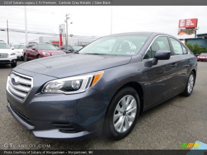 Carbide Gray Metallic / Slate Black 2016 Subaru Legacy 2.5i Premium