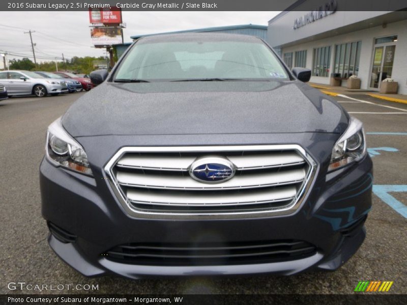 Carbide Gray Metallic / Slate Black 2016 Subaru Legacy 2.5i Premium