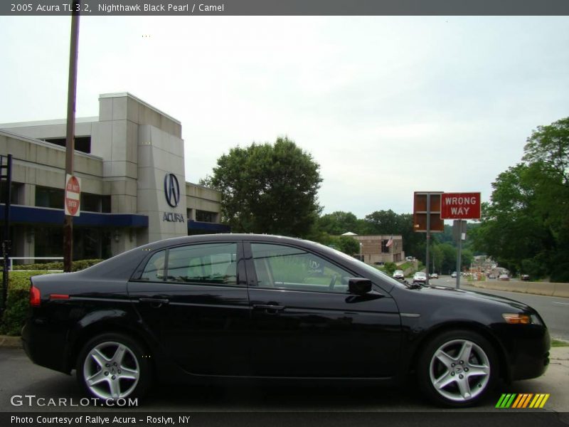 Nighthawk Black Pearl / Camel 2005 Acura TL 3.2