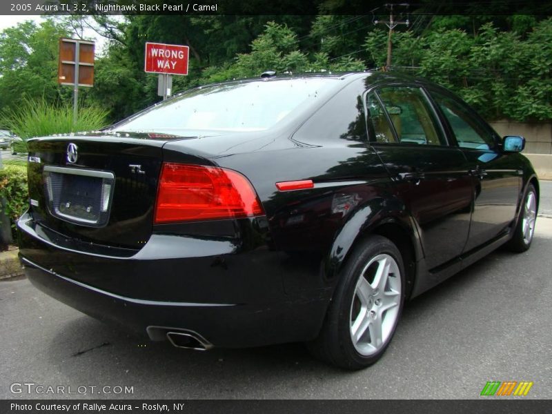 Nighthawk Black Pearl / Camel 2005 Acura TL 3.2