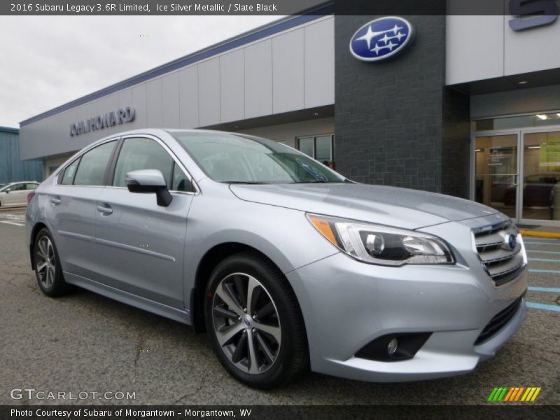 Ice Silver Metallic / Slate Black 2016 Subaru Legacy 3.6R Limited