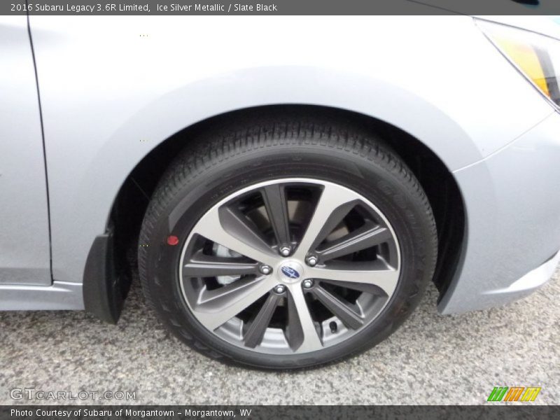 Ice Silver Metallic / Slate Black 2016 Subaru Legacy 3.6R Limited