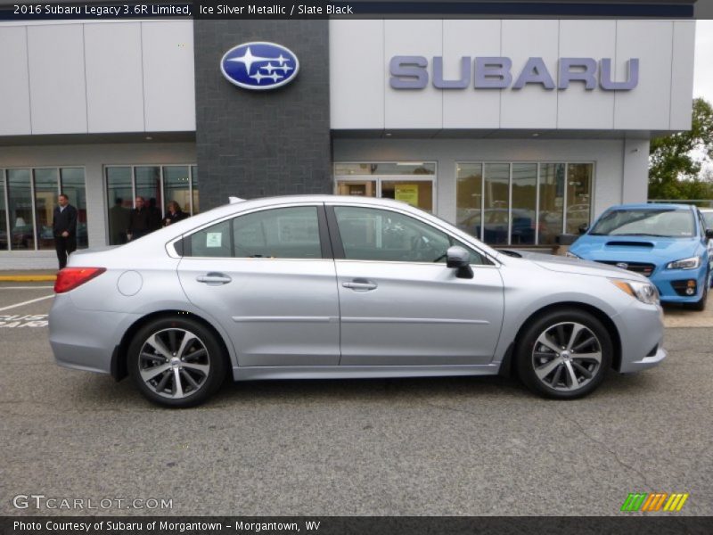 Ice Silver Metallic / Slate Black 2016 Subaru Legacy 3.6R Limited