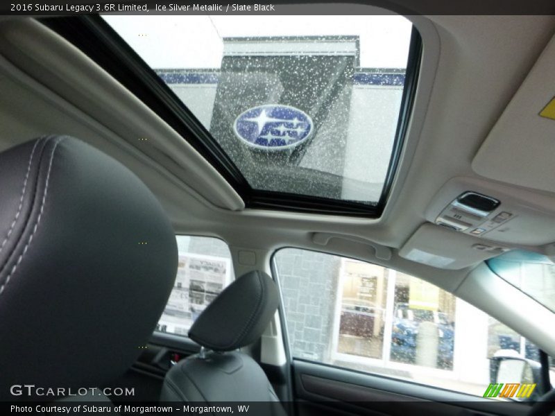 Ice Silver Metallic / Slate Black 2016 Subaru Legacy 3.6R Limited