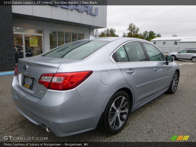 Ice Silver Metallic / Slate Black 2016 Subaru Legacy 3.6R Limited