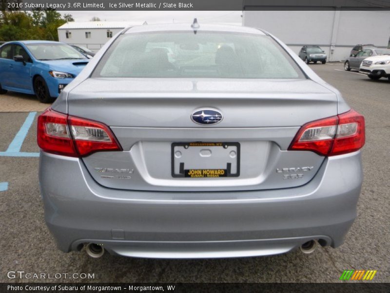 Ice Silver Metallic / Slate Black 2016 Subaru Legacy 3.6R Limited