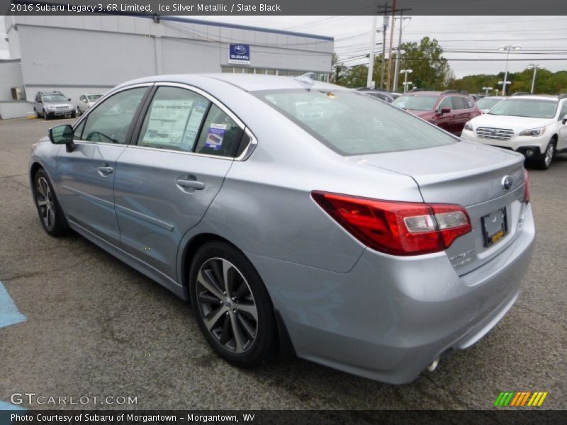 Ice Silver Metallic / Slate Black 2016 Subaru Legacy 3.6R Limited