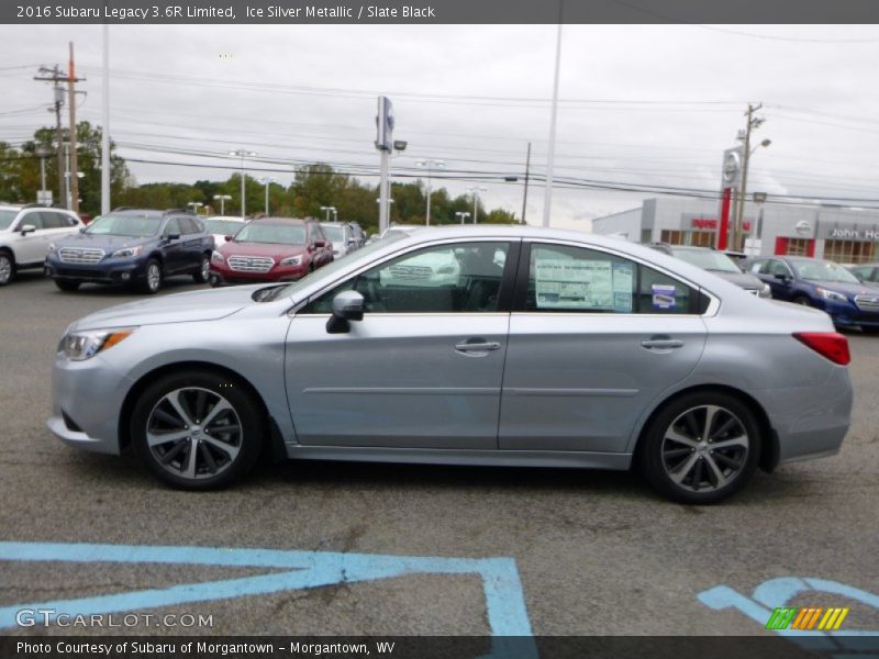 Ice Silver Metallic / Slate Black 2016 Subaru Legacy 3.6R Limited