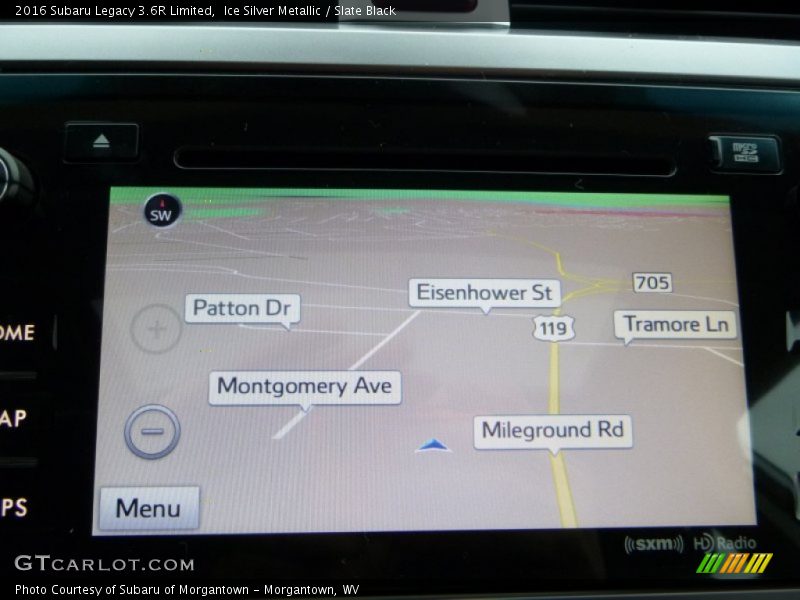 Ice Silver Metallic / Slate Black 2016 Subaru Legacy 3.6R Limited