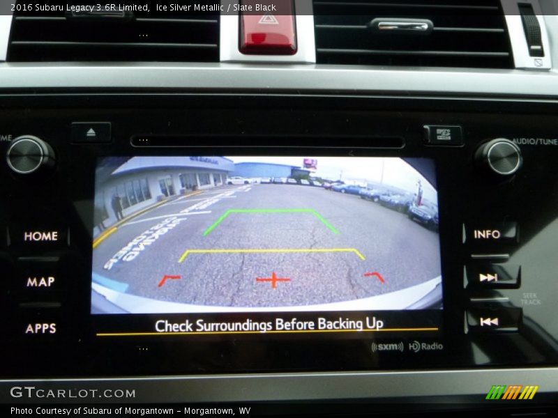 Ice Silver Metallic / Slate Black 2016 Subaru Legacy 3.6R Limited