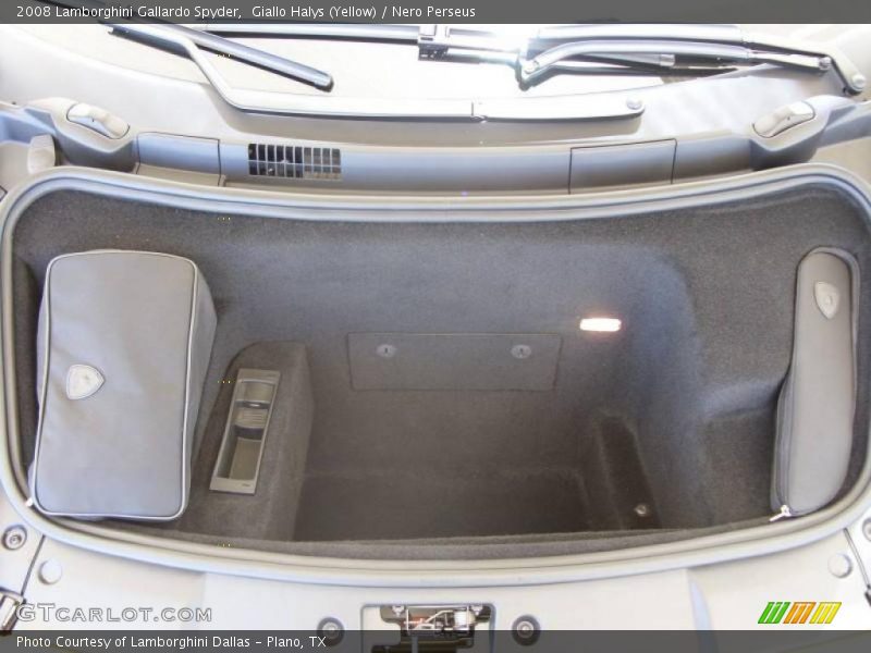 Giallo Halys (Yellow) / Nero Perseus 2008 Lamborghini Gallardo Spyder
