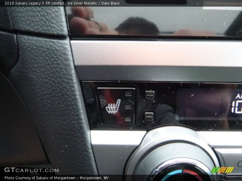 Ice Silver Metallic / Slate Black 2016 Subaru Legacy 3.6R Limited