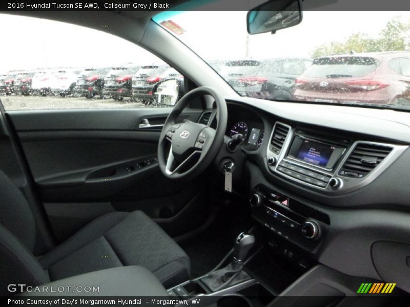 Coliseum Grey / Black 2016 Hyundai Tucson SE AWD