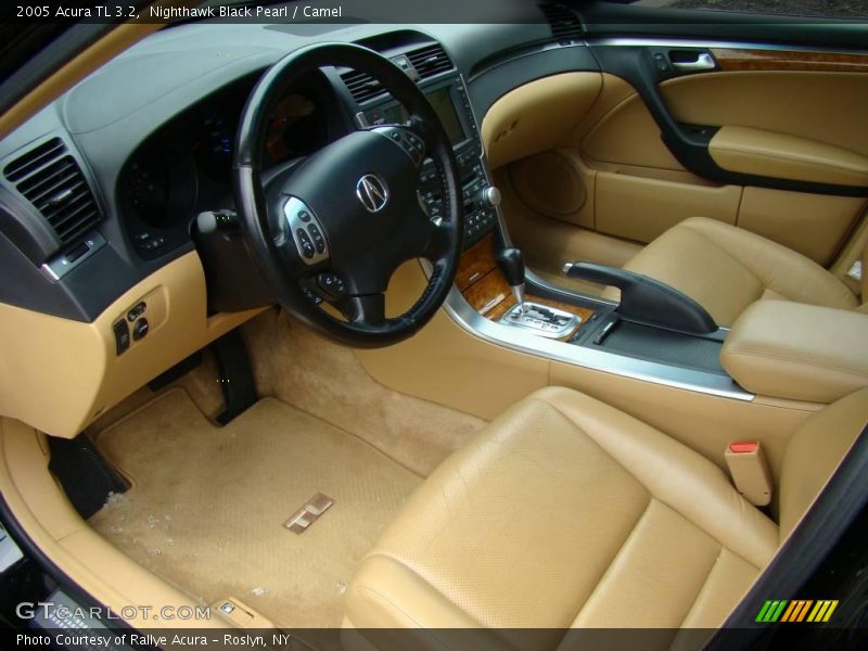 Nighthawk Black Pearl / Camel 2005 Acura TL 3.2
