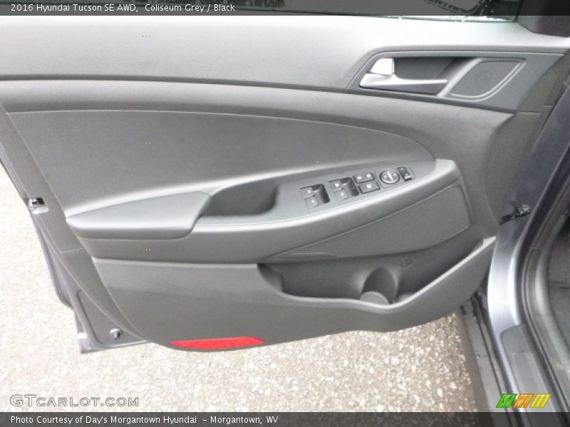 Coliseum Grey / Black 2016 Hyundai Tucson SE AWD