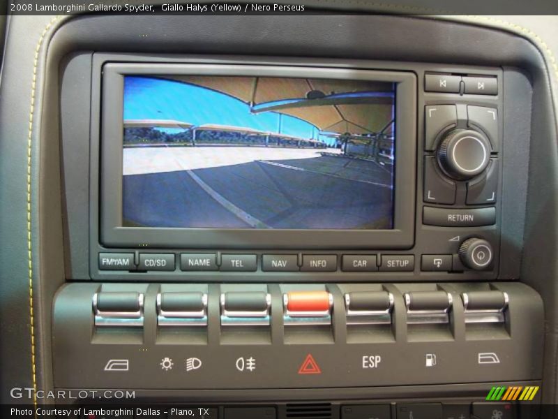 Giallo Halys (Yellow) / Nero Perseus 2008 Lamborghini Gallardo Spyder