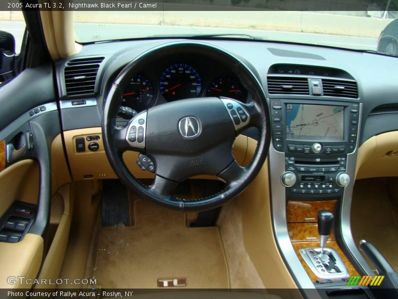 Nighthawk Black Pearl / Camel 2005 Acura TL 3.2