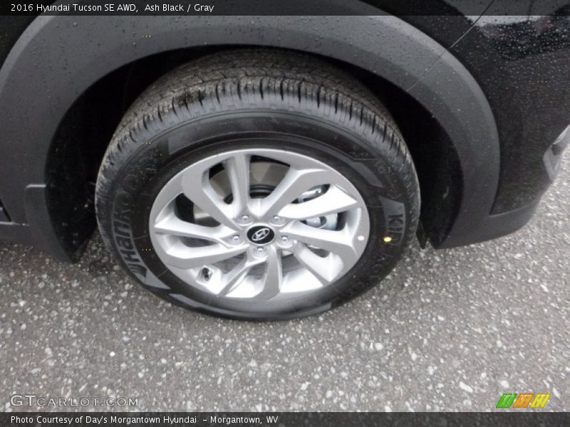 Ash Black / Gray 2016 Hyundai Tucson SE AWD
