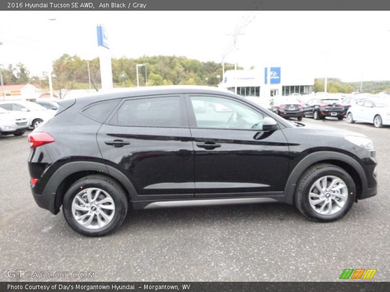 Ash Black / Gray 2016 Hyundai Tucson SE AWD