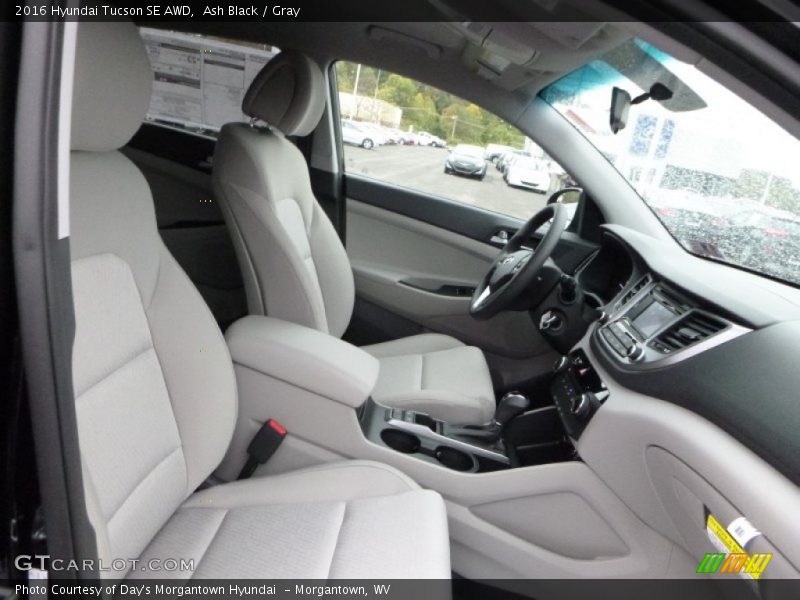 Ash Black / Gray 2016 Hyundai Tucson SE AWD