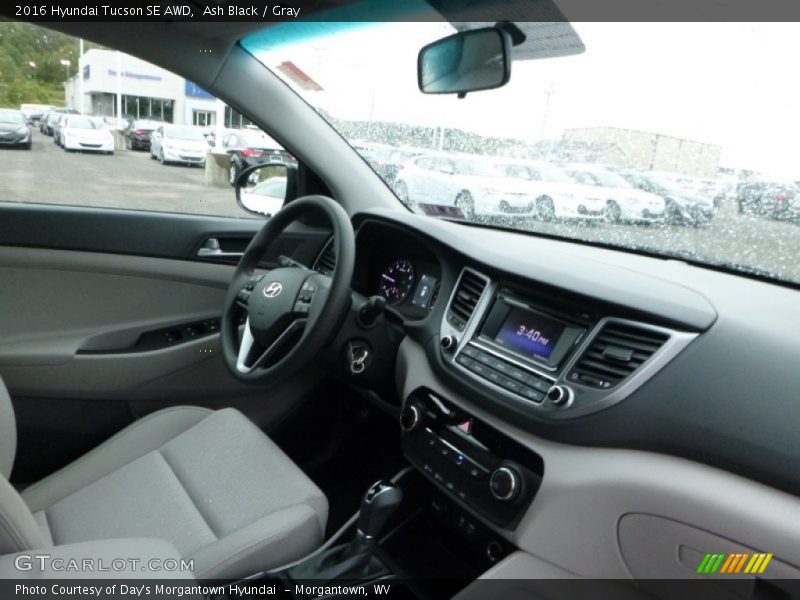 Ash Black / Gray 2016 Hyundai Tucson SE AWD