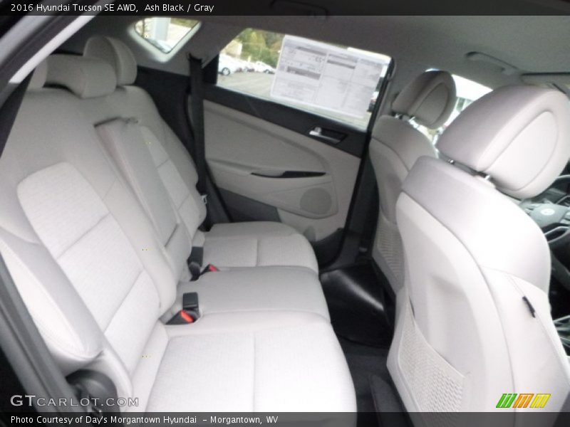 Ash Black / Gray 2016 Hyundai Tucson SE AWD